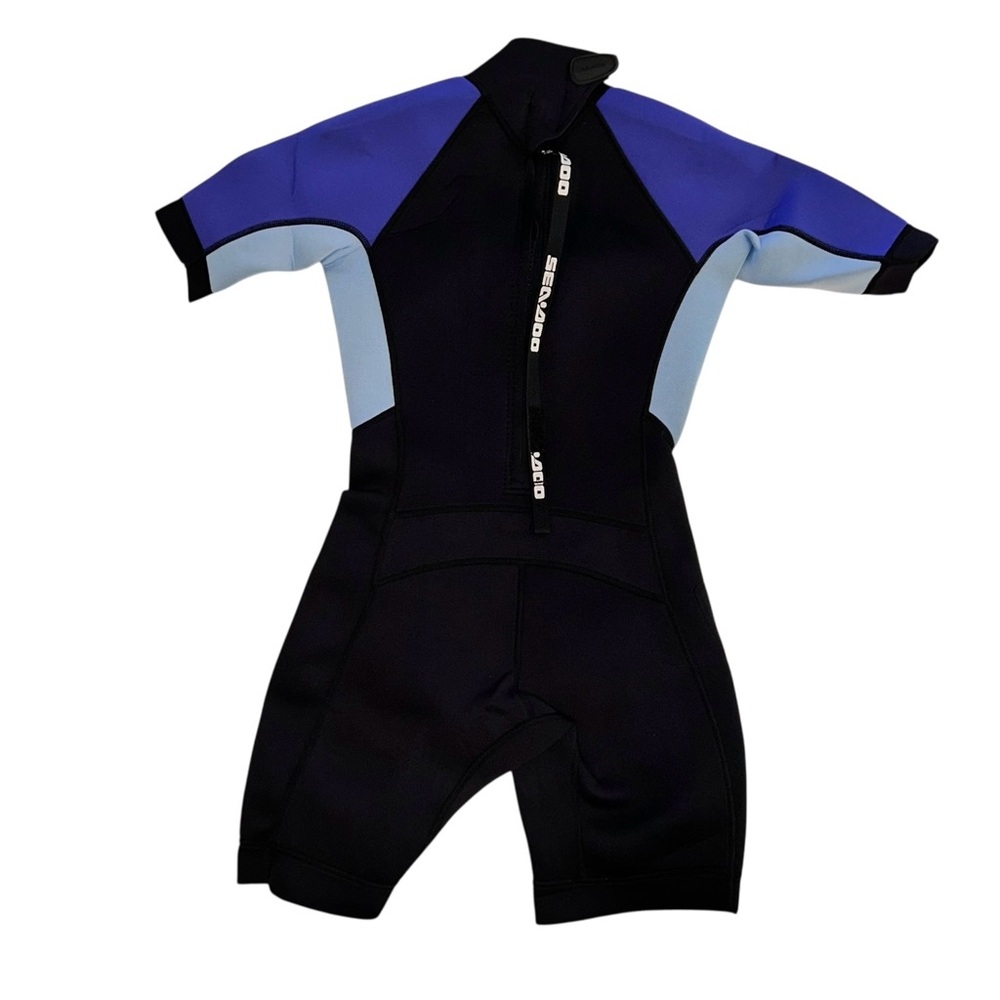 Sea-Doo Exotic Shorty Wetsuit Deep Purple XS - Picture 3 of 9